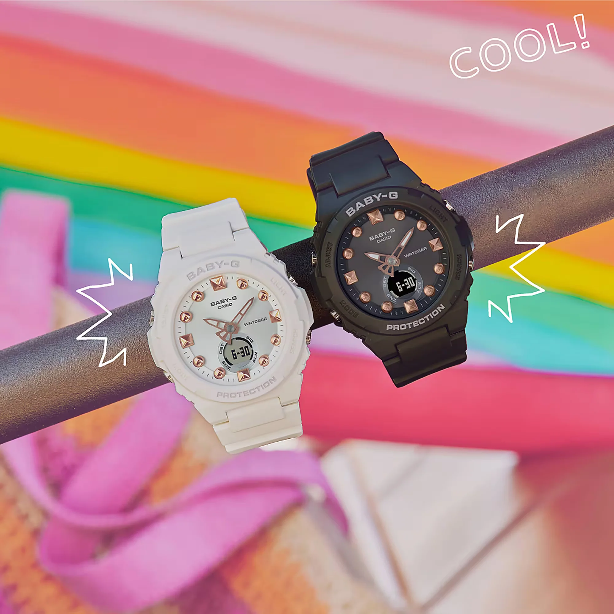 CASIO BABY-G BGA-320-1ADR BLACK WOMEN WATCH - Image 4