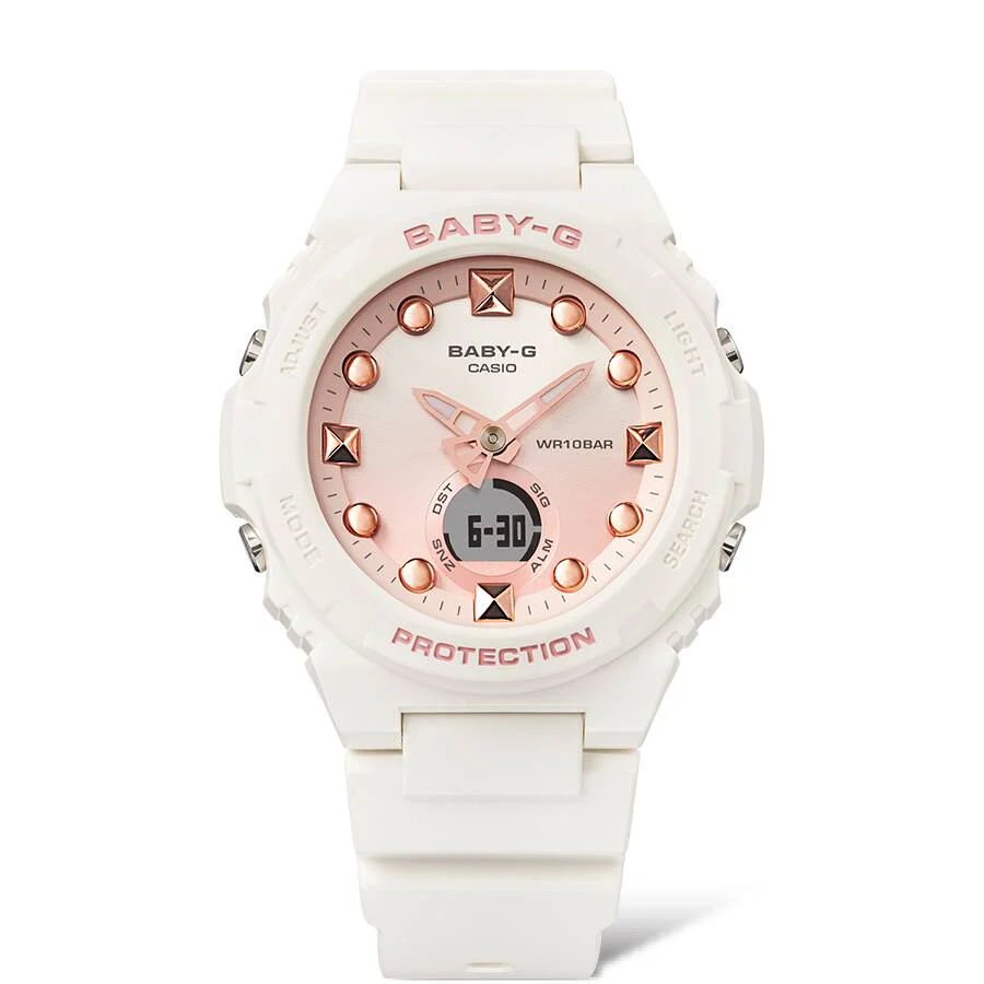 CASIO BABY-G BGA-320-7A1DR WHITE SAND WOMEN WATCH - Image 2