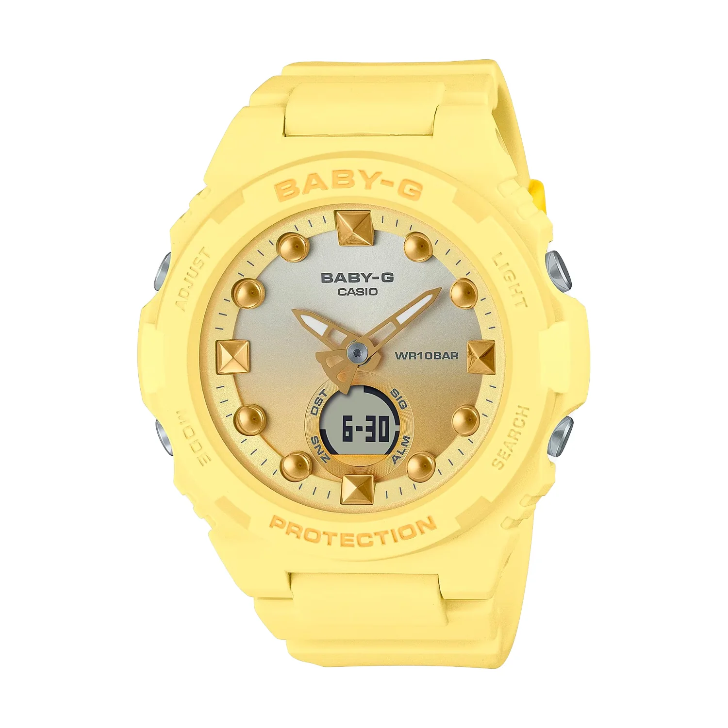 CASIO BABY-G BGA-320-9ADR YELLOW WOMEN WATCH