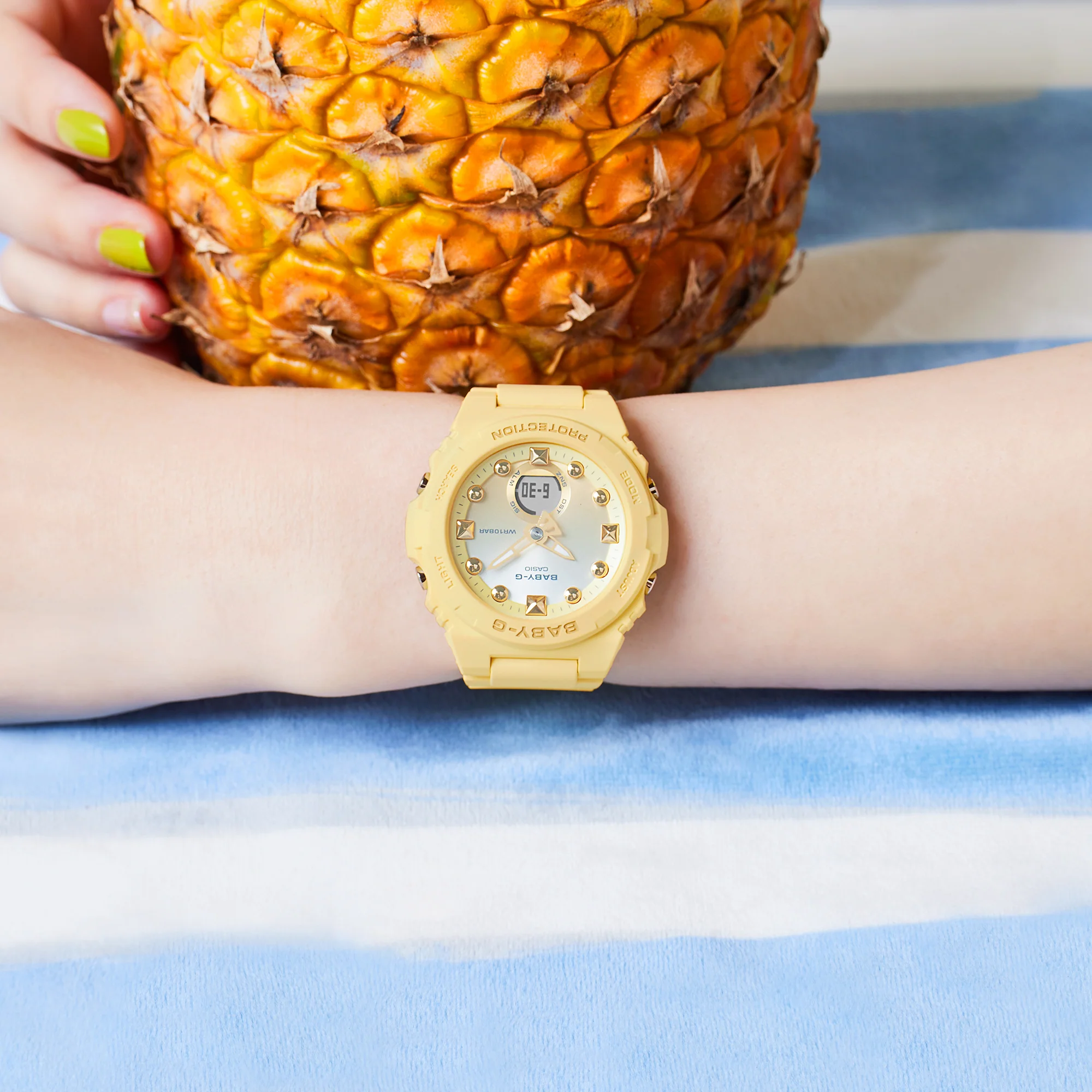 CASIO BABY-G BGA-320-9ADR YELLOW WOMEN WATCH - Image 3