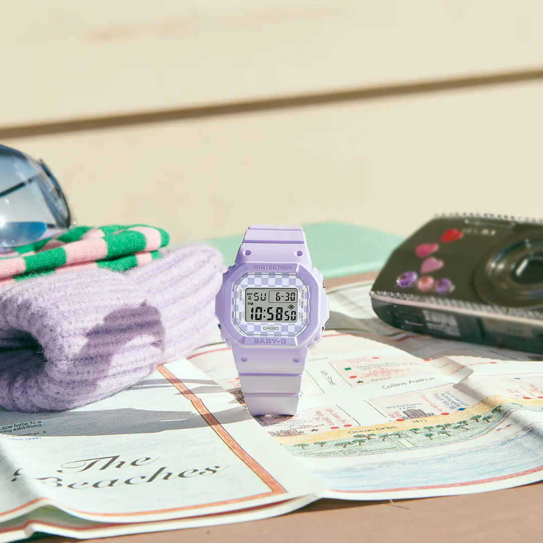 CASIO BABY-G BGD-565GS-6DR STANDARD DIGITAL PURPLE WOMEN WATCH - Image 6