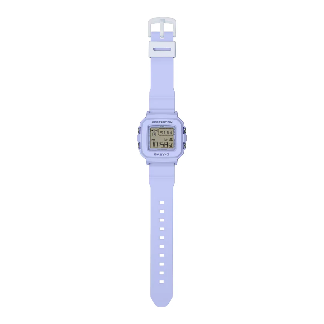 CASIO BABY-G+ PLUS BGD-10KH-2BDR CONVERTIBLE DIGITAL LAVENDER WATCH SET - Image 8