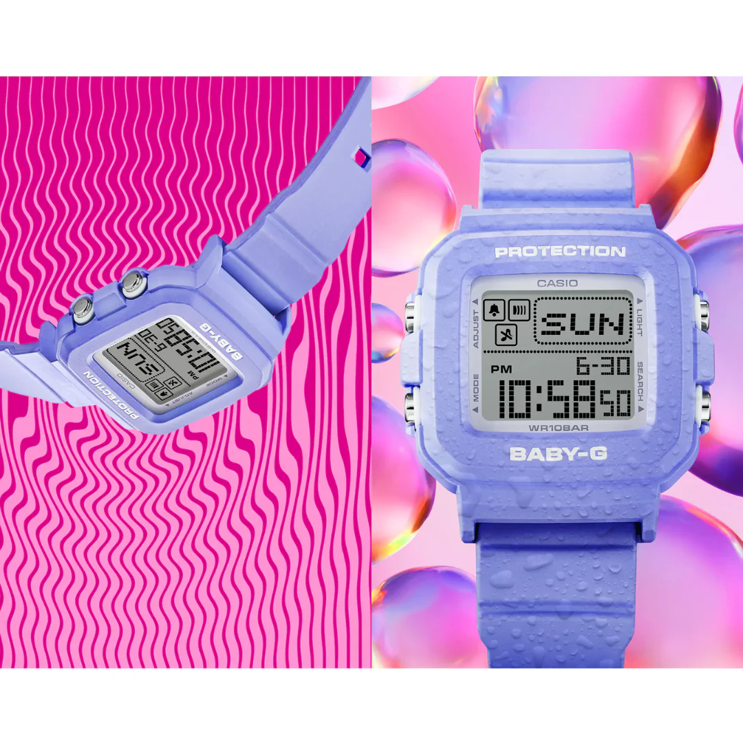 CASIO BABY-G+ PLUS BGD-10KH-4DR CONVERTIBLE DIGITAL PINK WATCH SET - Image 7