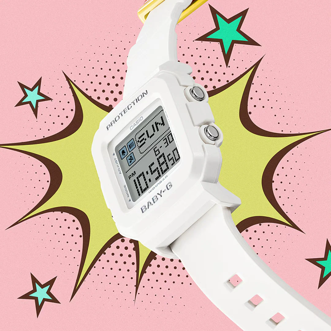 CASIO BABY-G+PLUS BGD-10L-2DR DIGITAL BLUE WOMEN WATCH - Image 10