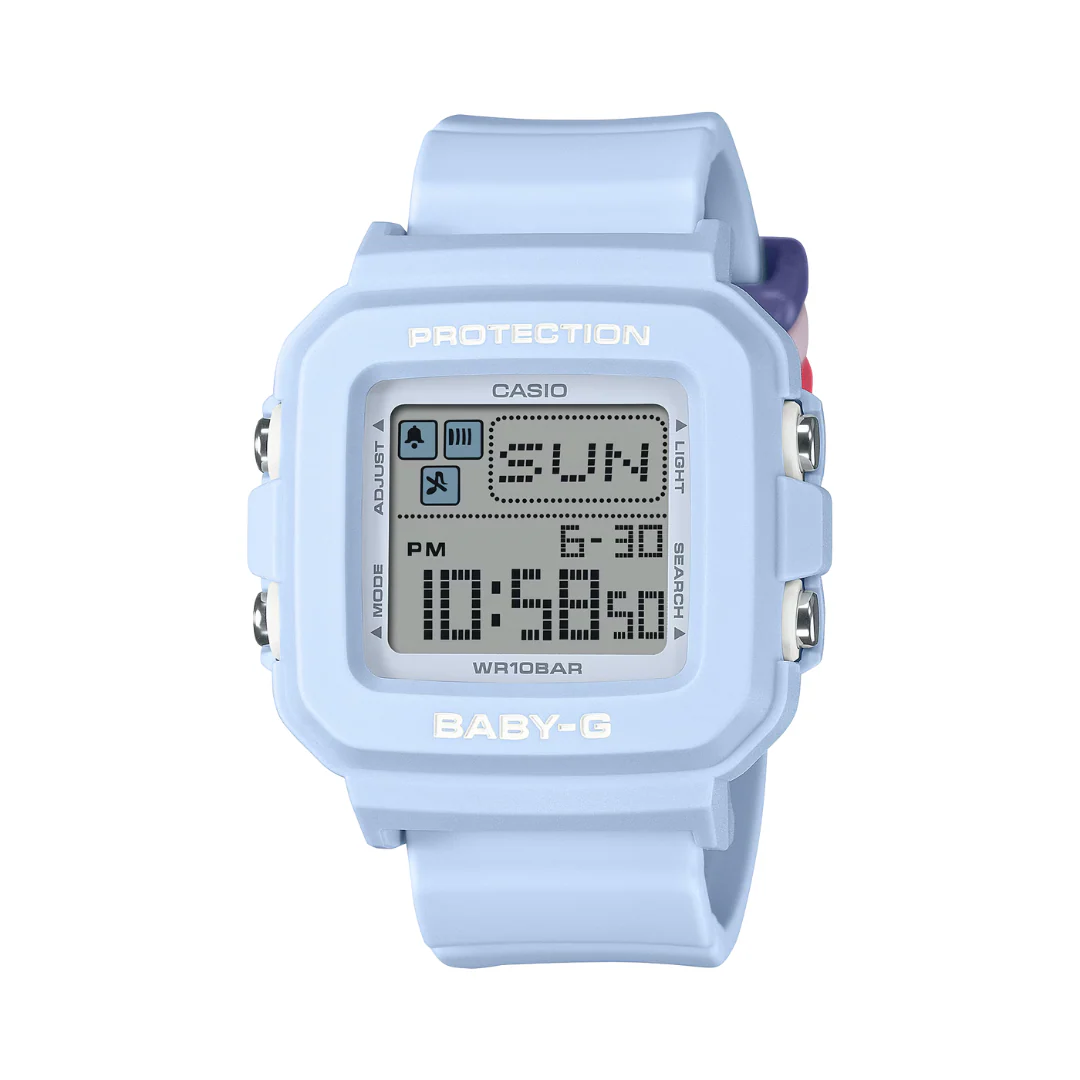 CASIO BABY-G+PLUS BGD-10L-2DR DIGITAL BLUE WOMEN WATCH - Image 8