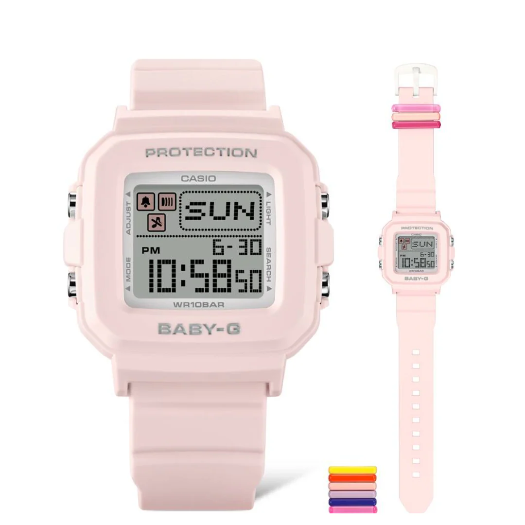 CASIO BABY-G＋PLUS BGD-10L-4DR DIGITAL PINK WOMEN WATCH - Image 2