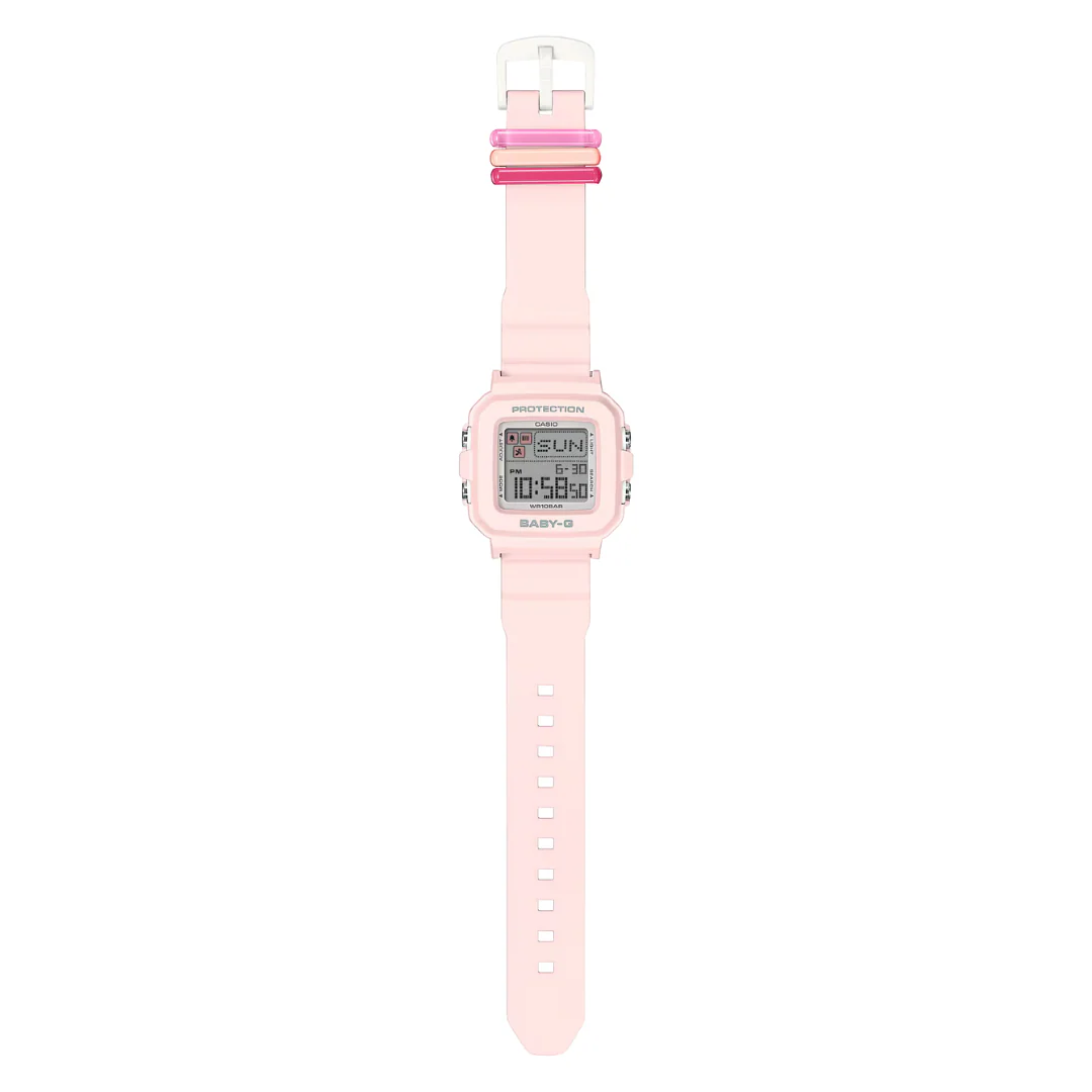 CASIO BABY-G＋PLUS BGD-10L-4DR DIGITAL PINK WOMEN WATCH - Image 4