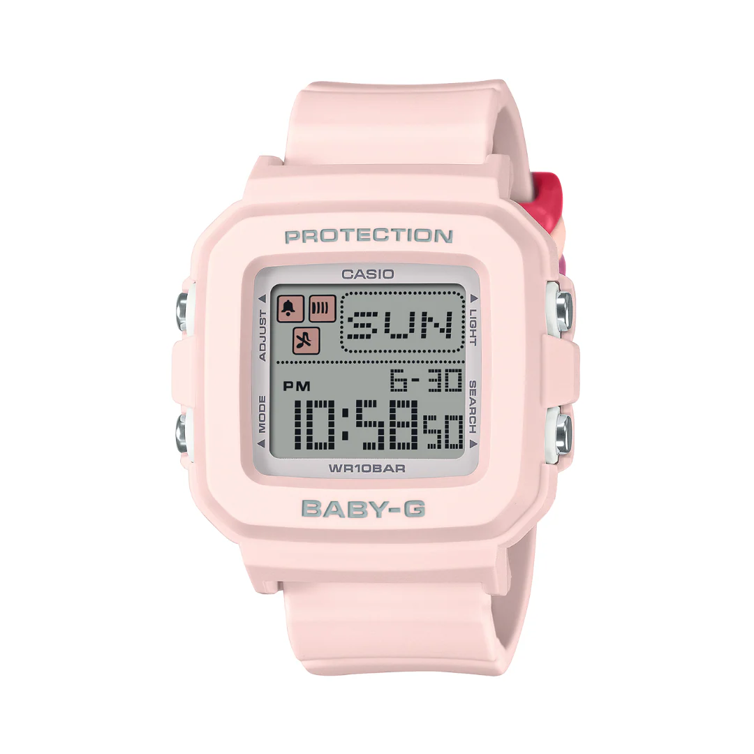 CASIO BABY-G＋PLUS BGD-10L-4DR DIGITAL PINK WOMEN WATCH - Image 8