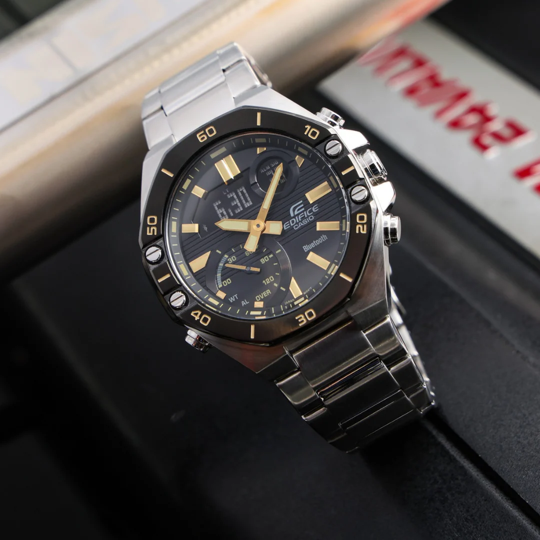 CASIO EDIFICE ECB-10DB-1A9DF SMARTPHONE LINK MEN WATCH - Image 3