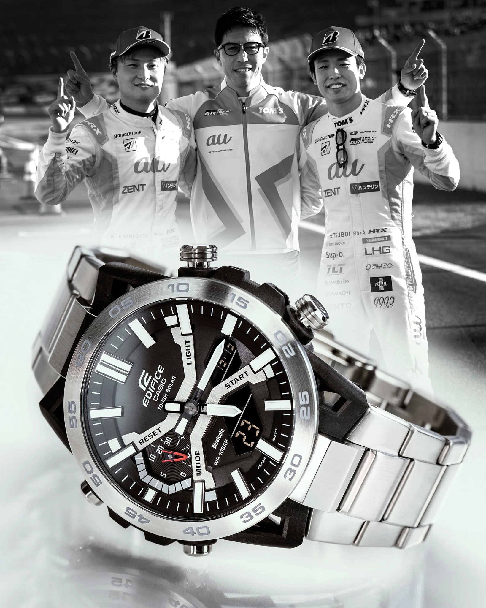 CASIO EDIFICE ECB-2000D-1ADF SOSPENSIONE MEN WATCH - Image 4