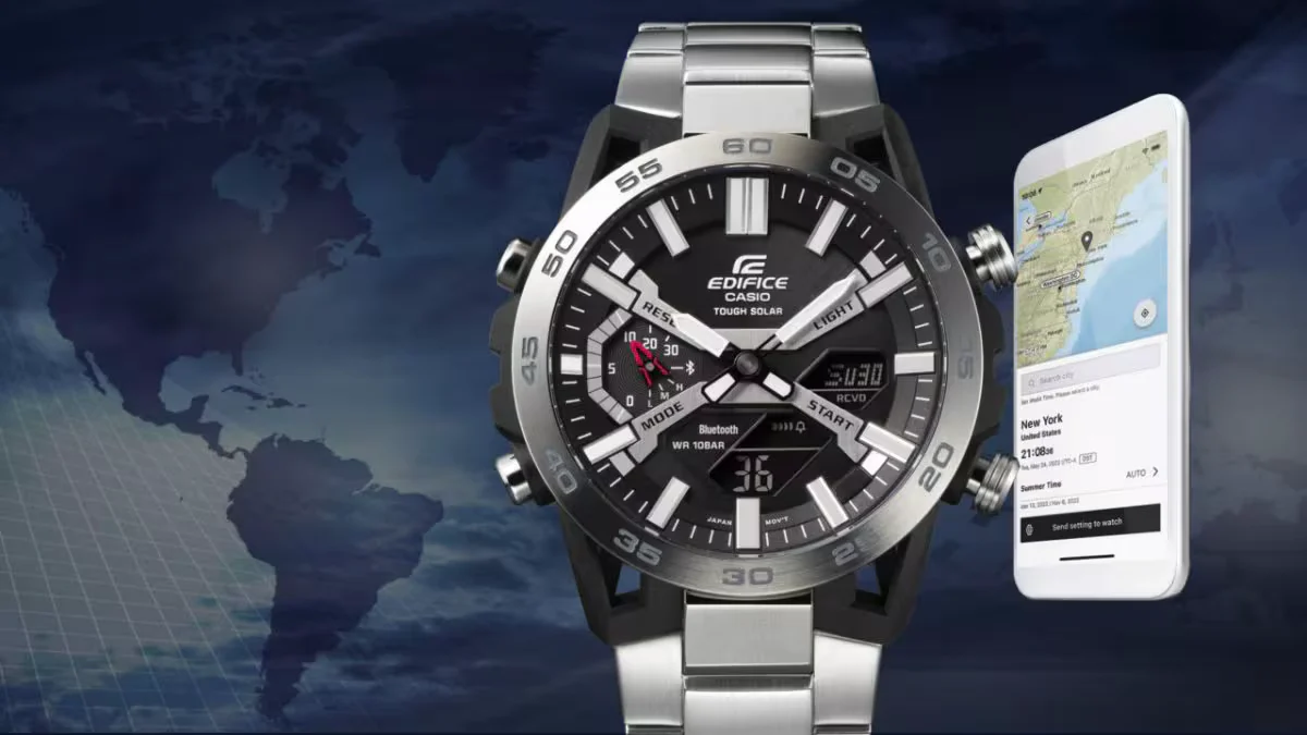 CASIO EDIFICE ECB-2000D-1ADF SOSPENSIONE MEN WATCH - Image 5