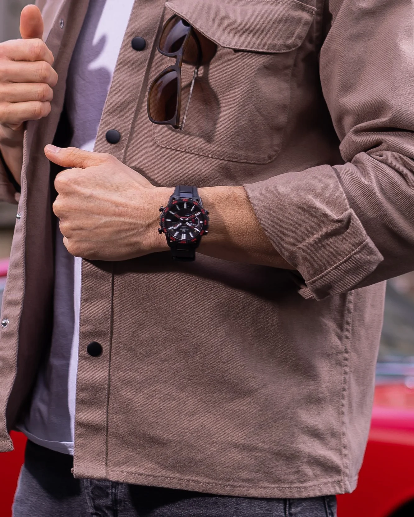 CASIO EDIFICE ECB-2000PB-1ADF SOSPENSIONE MEN WATCH - Image 8