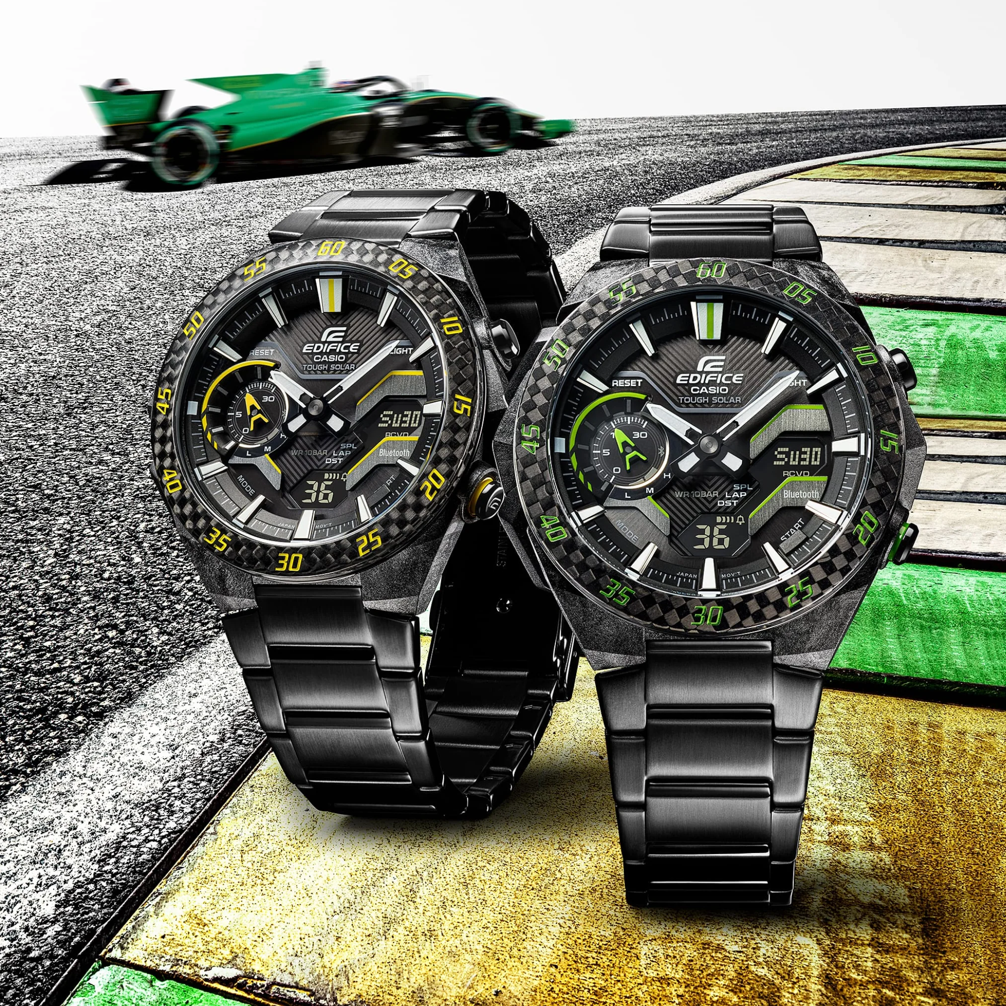 CASIO EDIFICE ECB-2200RC-1A3DF WINDFLOW MEN WATCH - Image 5
