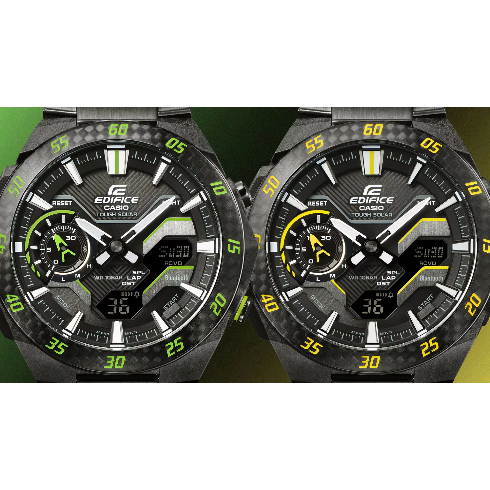 CASIO EDIFICE ECB-2200RC-1A3DF WINDFLOW MEN WATCH - Image 6