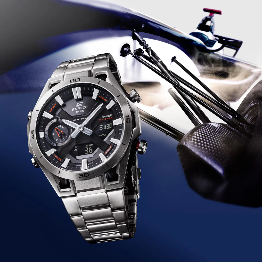 CASIO EDIFICE ECB-2300D-1ADF SOSPENSIONE MEN WATCH - Image 2