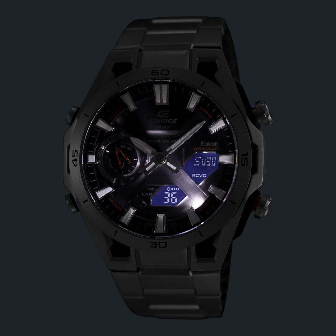 CASIO EDIFICE ECB-2300D-2ADF SOSPENSIONE MEN WATCH - Image 3