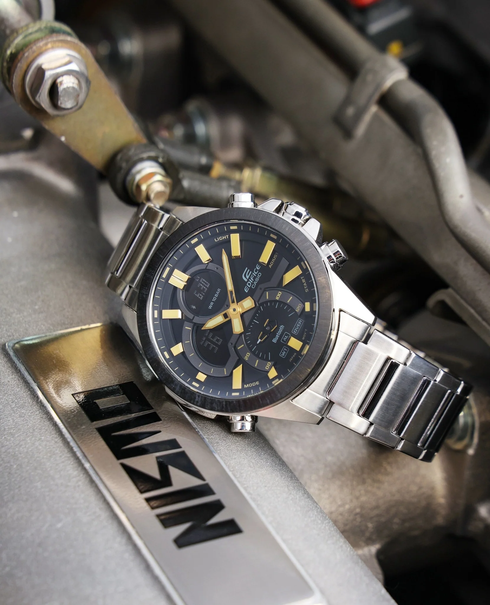 CASIO EDIFICE ECB-30DB-1A9DF SMARTPHONE LINK MEN WATCH - Image 2