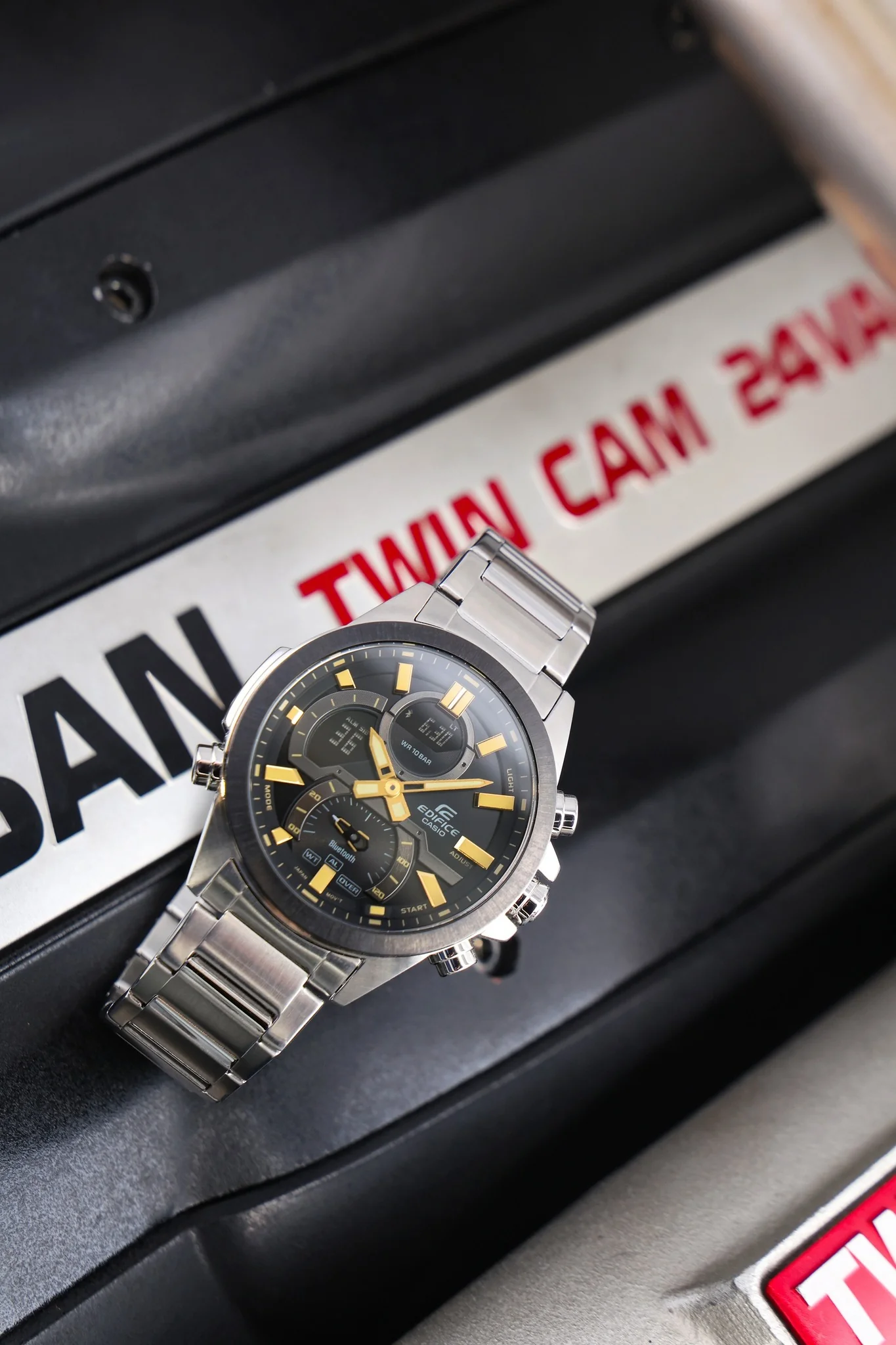 CASIO EDIFICE ECB-30DB-1A9DF SMARTPHONE LINK MEN WATCH - Image 3