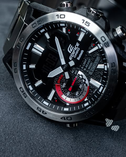 CASIO EDIFICE ECB-40D-1ADF SOSPENSIONE MEN WATCH - Image 3