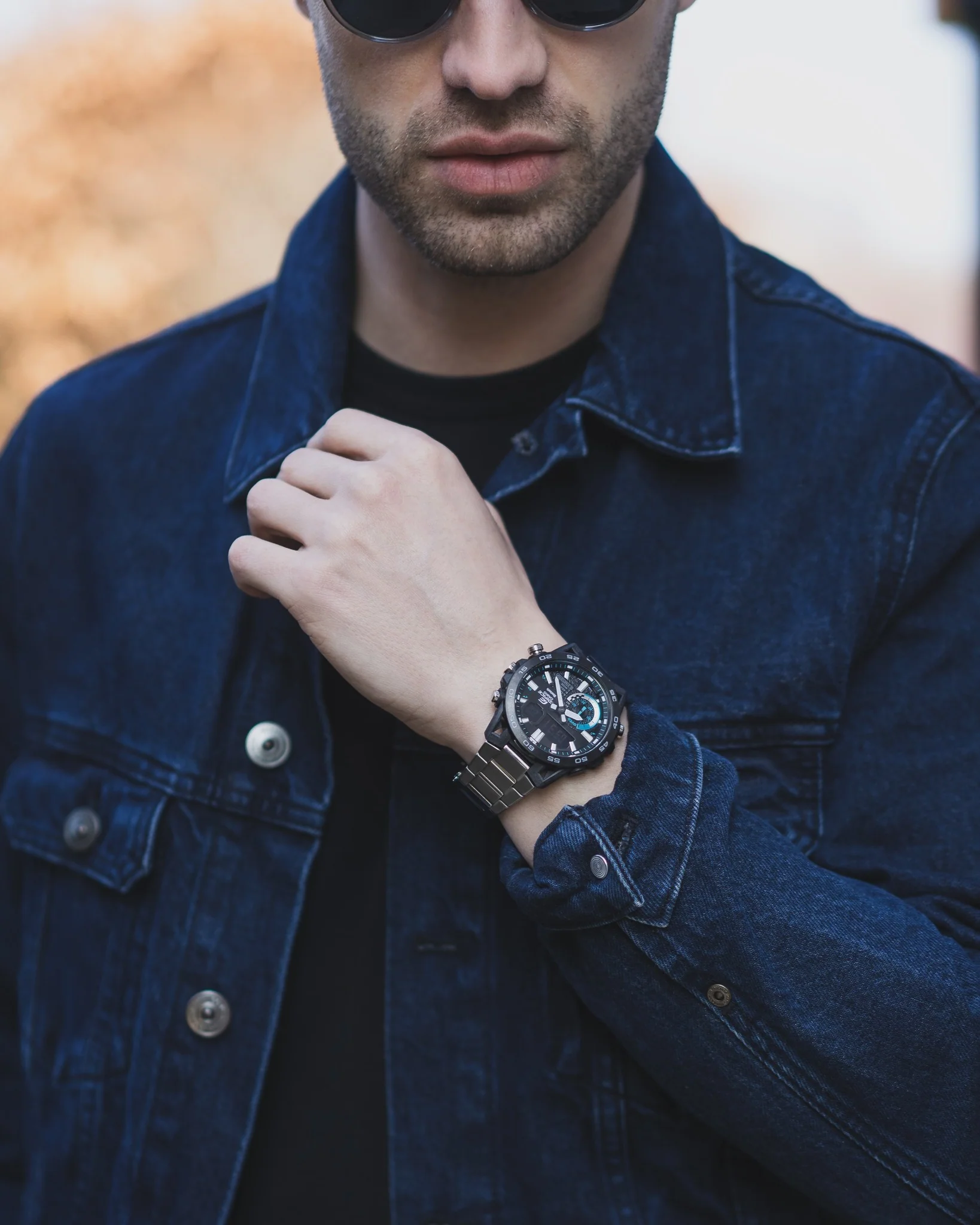 CASIO EDIFICE ECB-40DB-1ADF SOSPENSIONE MEN WATCH - Image 4
