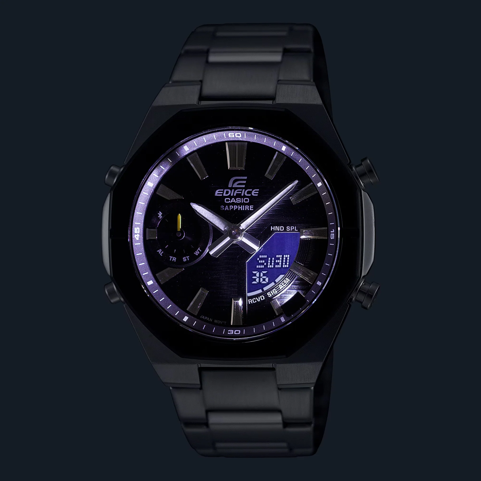 CASIO EDIFICE ECB-S10D-8ADF SMARTPHONE LINK MEN WATCH - Image 5