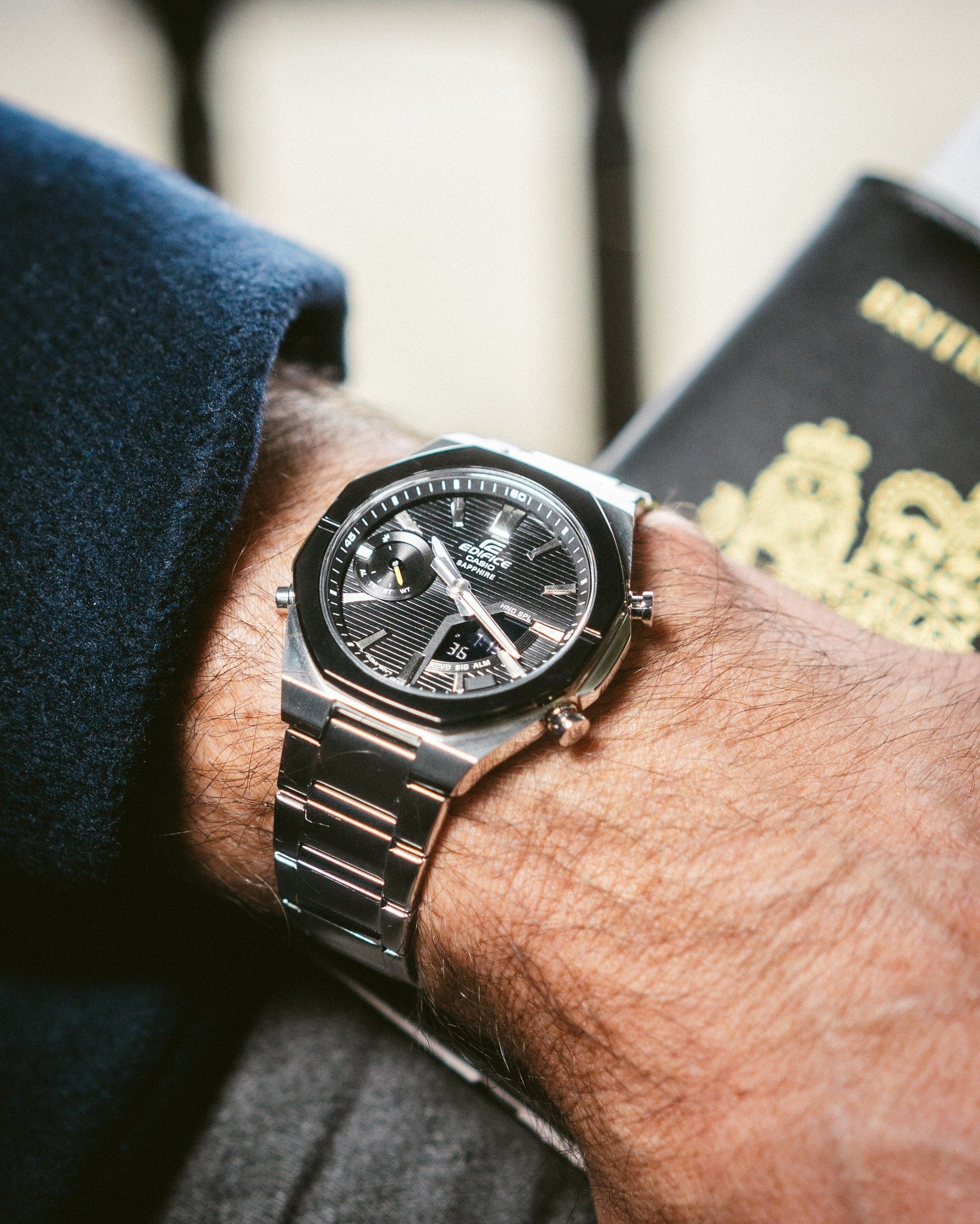 CASIO EDIFICE ECB-S10DB-1ADF SMARTPHONE LINK MEN WATCH - Image 7