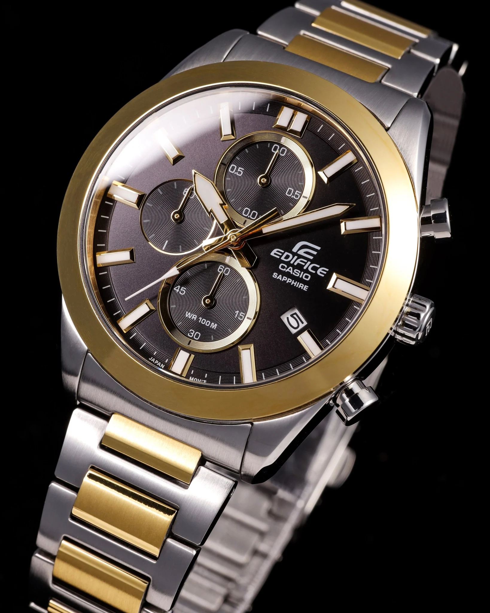 CASIO EDIFICE EFB-710SG-1AVUDF STANDARD CHRONOGRAPH MEN WATCH - Image 2