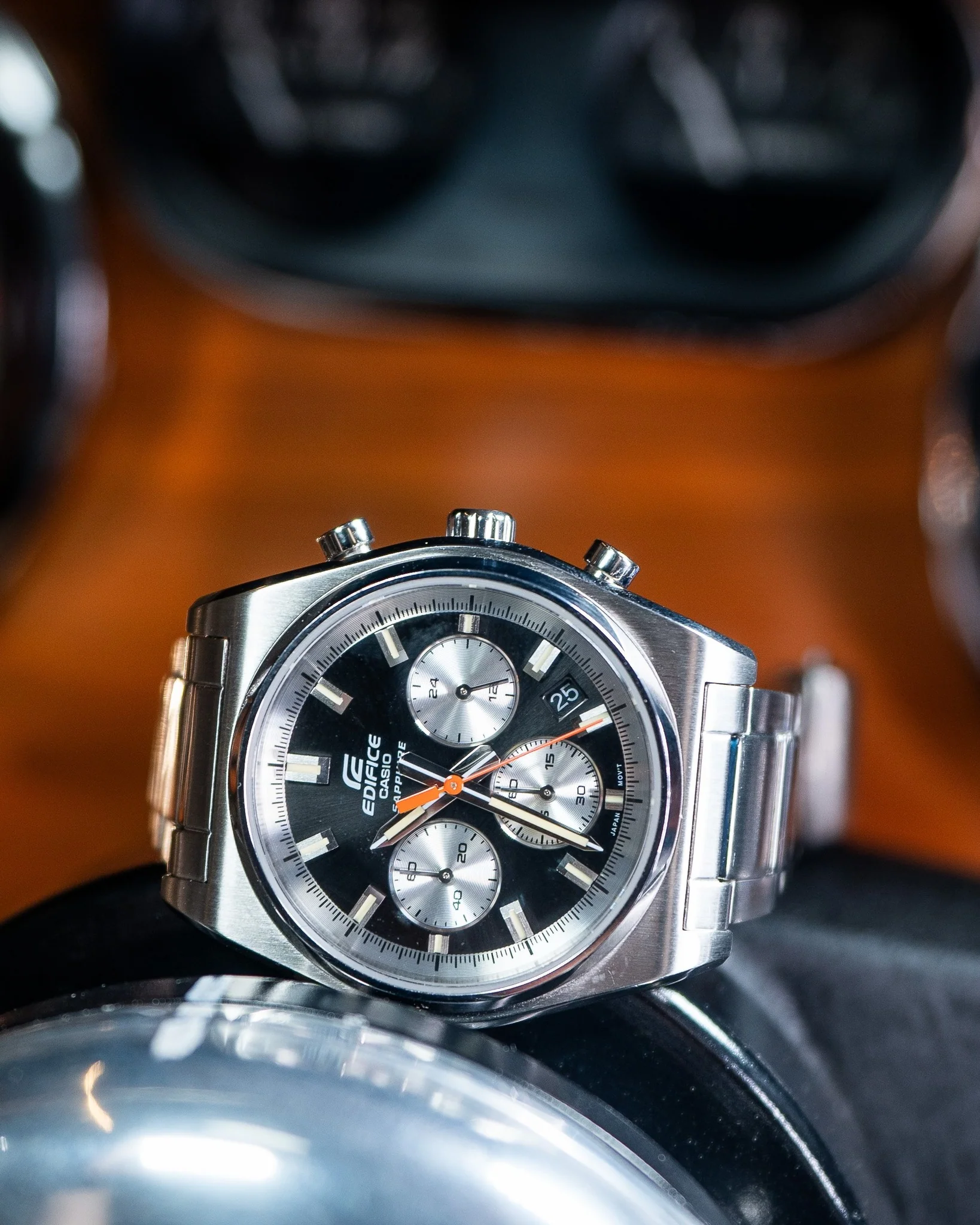 CASIO EDIFICE EFB-730D-1AVUDF STANDARD CHRONOGRAPH MEN WATCH - Image 4