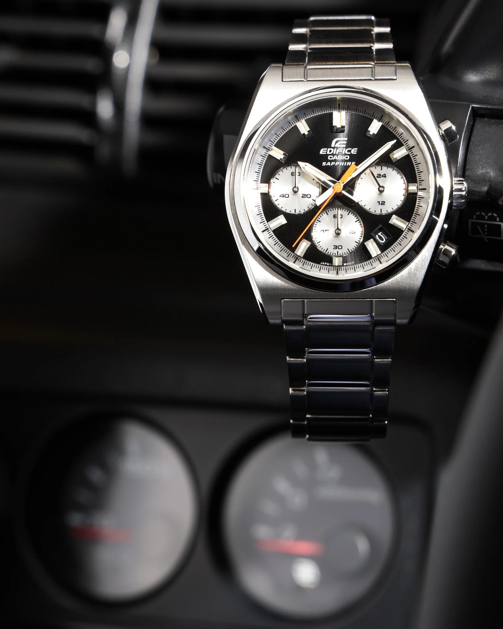 CASIO EDIFICE EFB-730D-1AVUDF STANDARD CHRONOGRAPH MEN WATCH - Image 5