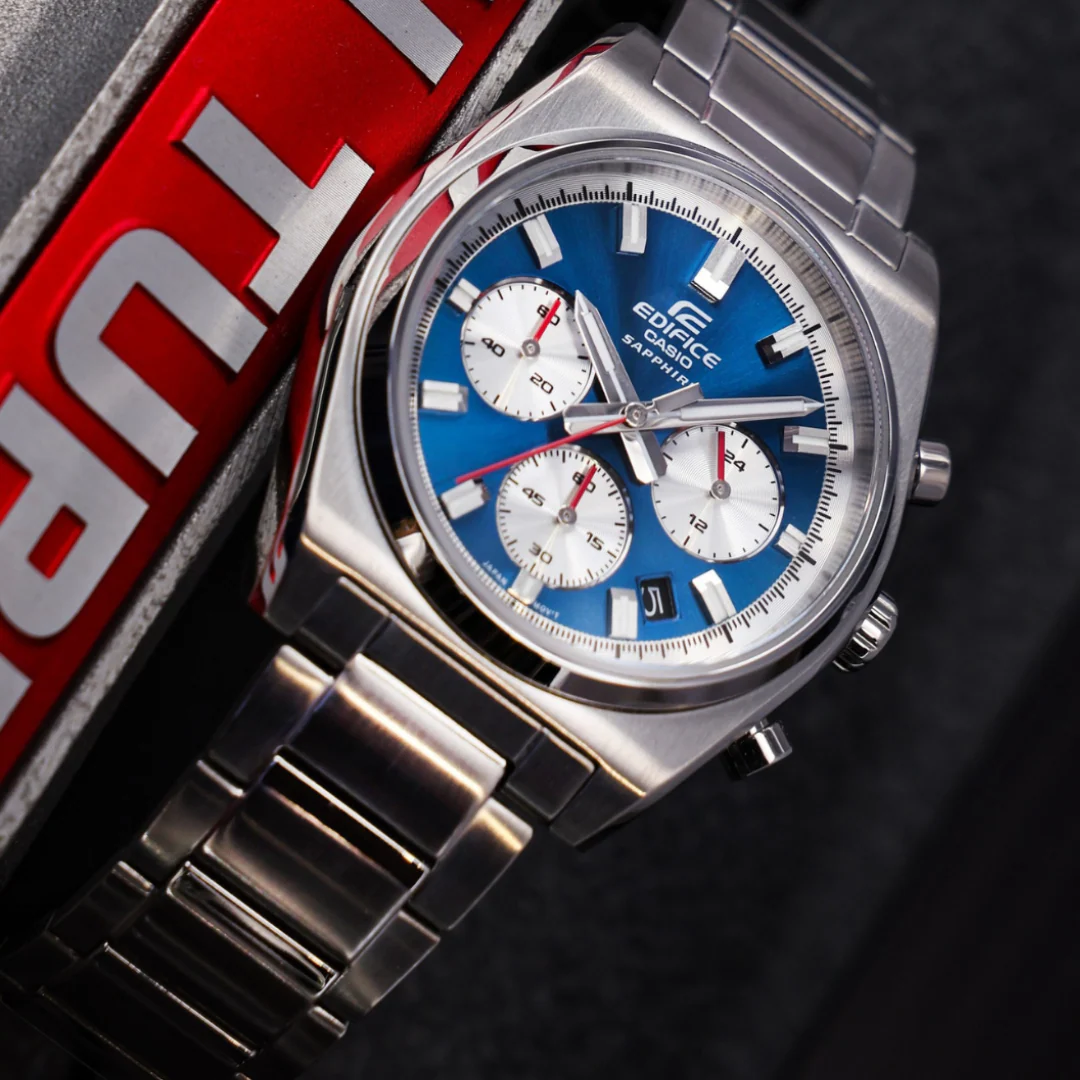 CASIO EDIFICE EFB-730D-2AVUDF STANDARD CHRONOGRAPH MEN WATCH - Image 2