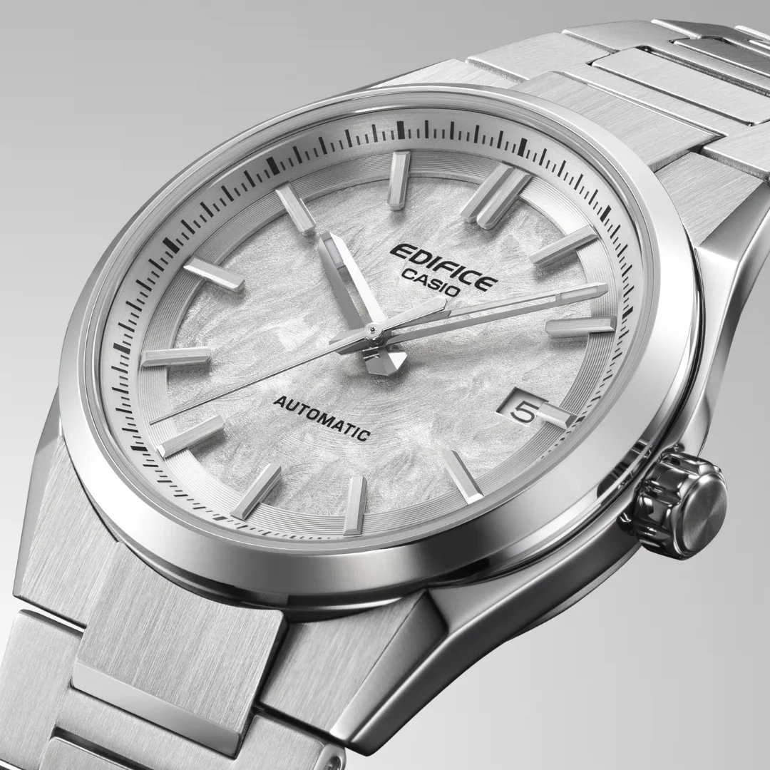 CASIO EDIFICE EFK-110D-2ADR AUTOMATIC STAINLESS STEEL MEN WATCH - Image 5