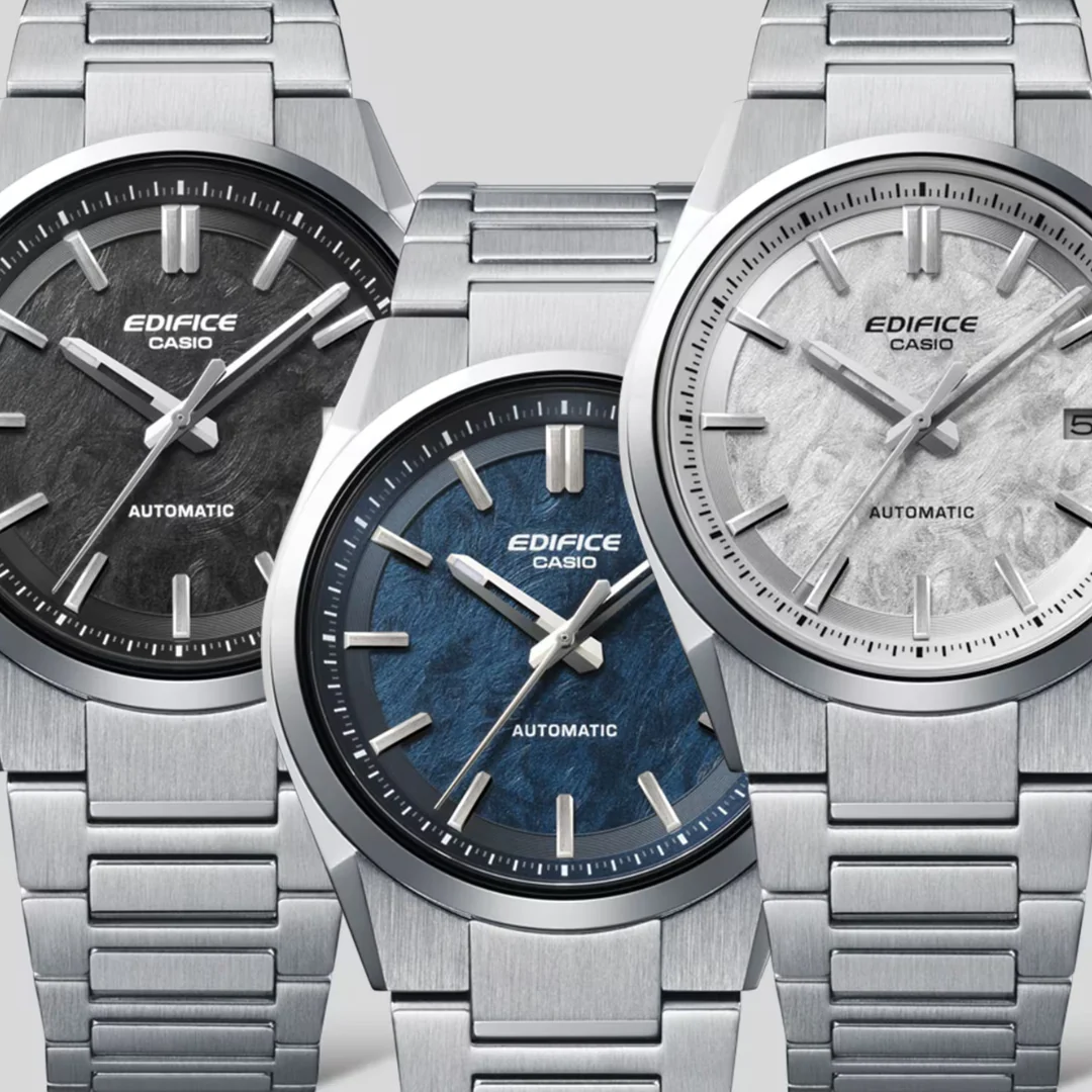 CASIO EDIFICE EFK-110D-2ADR AUTOMATIC STAINLESS STEEL MEN WATCH - Image 7