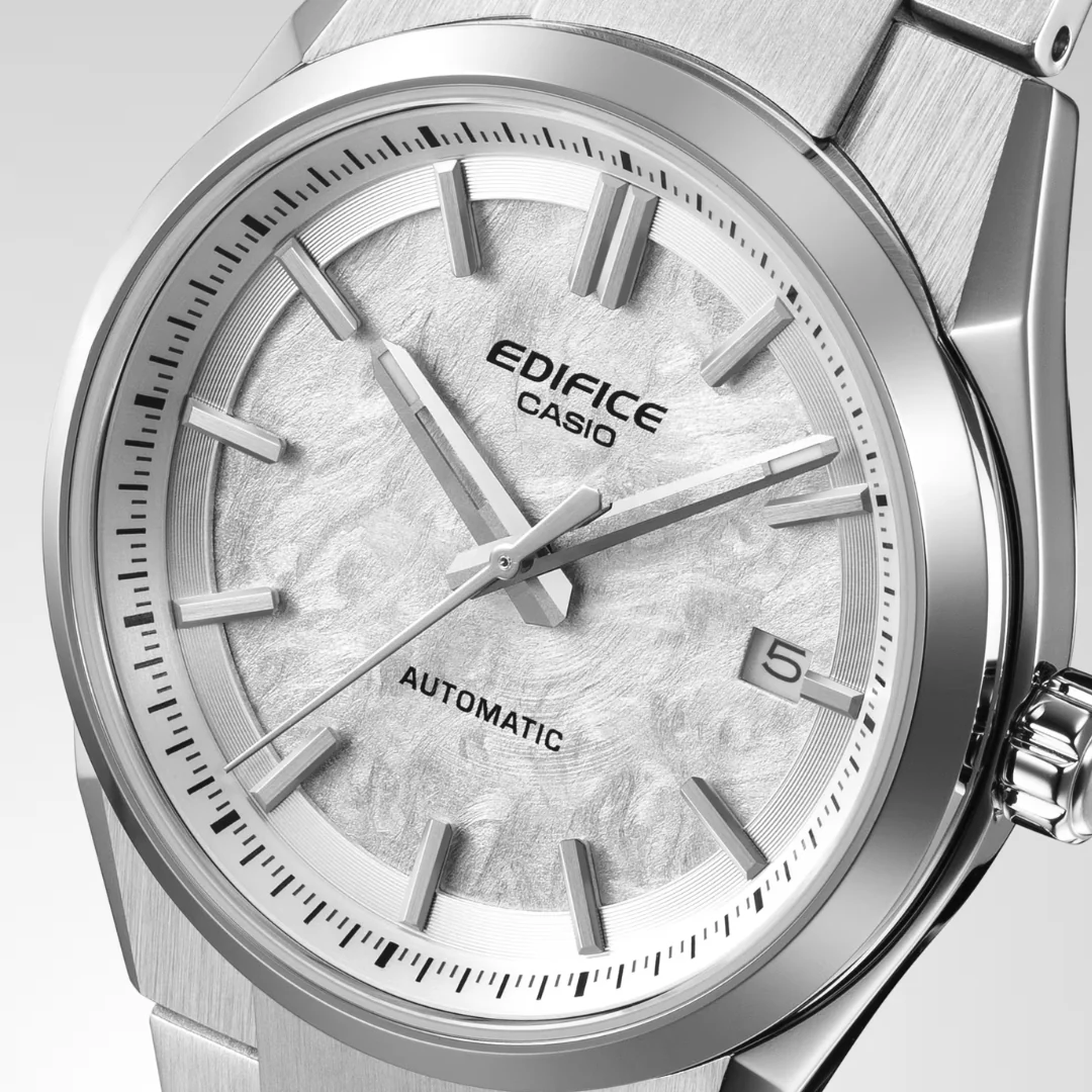 CASIO EDIFICE EFK-110D-2ADR AUTOMATIC STAINLESS STEEL MEN WATCH - Image 4