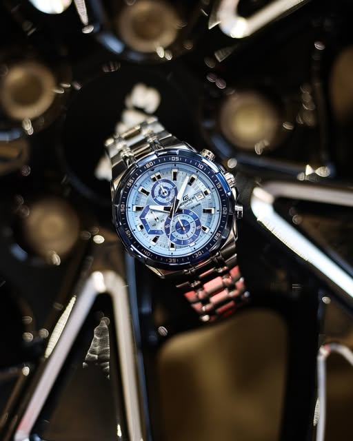 CASIO EDIFICE EFR-539DE-2AVUDF STANDARD CHRONOGRAPH MEN WATCH - Image 2