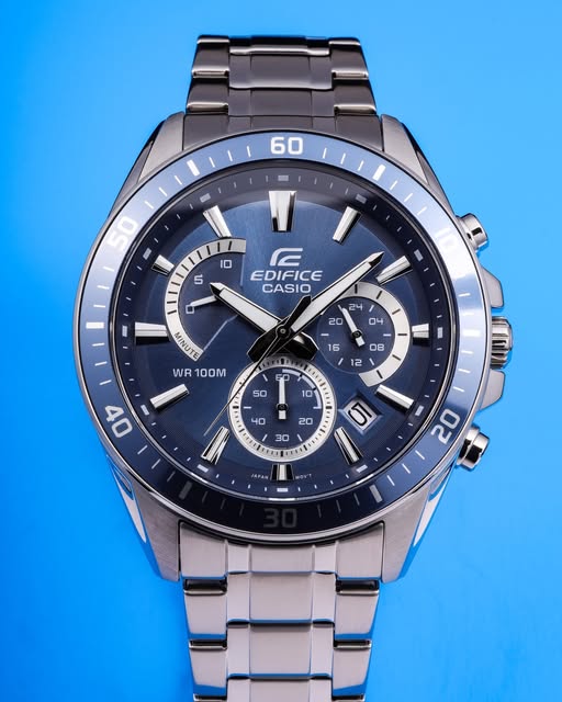 CASIO EDIFICE EFR-552D-2AVUDF STANDARD CHRONOGRAPH MEN WATCH - Image 3