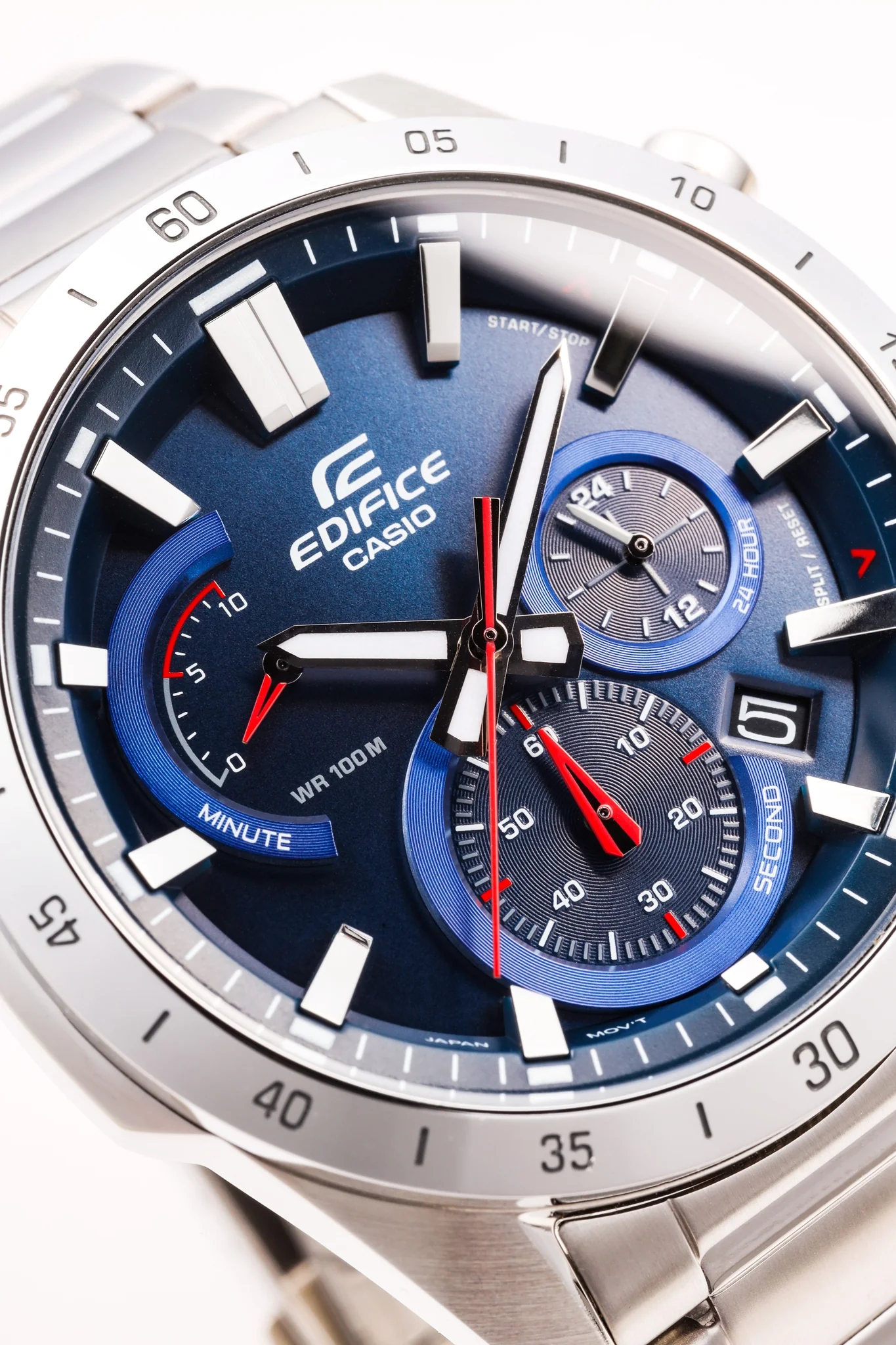 CASIO EDIFICE EFR-573D-2AVUDF STANDARD CHRONOGRAPH MEN WATCH - Image 3
