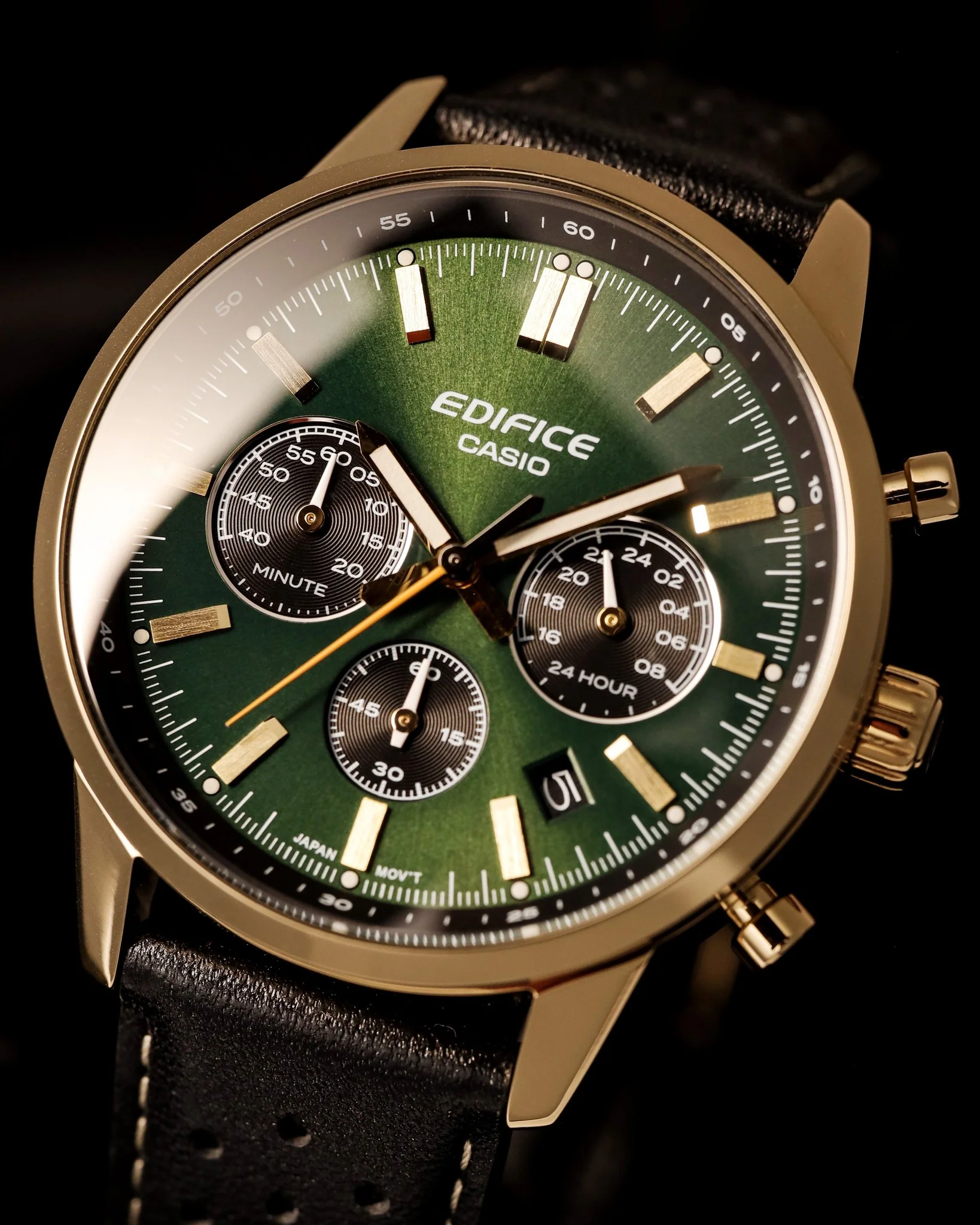 CASIO EDIFICE EFR-575CL-3ADF STANDARD CHRONOGRAPH MEN WATCH - Image 2
