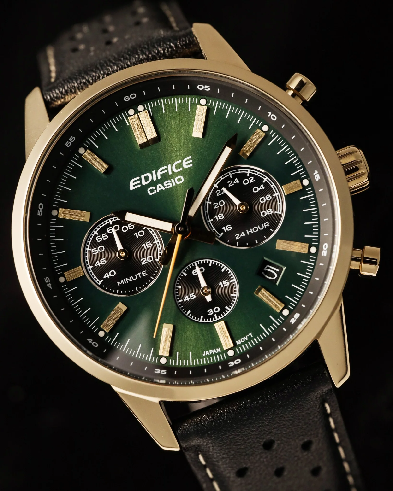 CASIO EDIFICE EFR-575CL-3ADF STANDARD CHRONOGRAPH MEN WATCH - Image 3