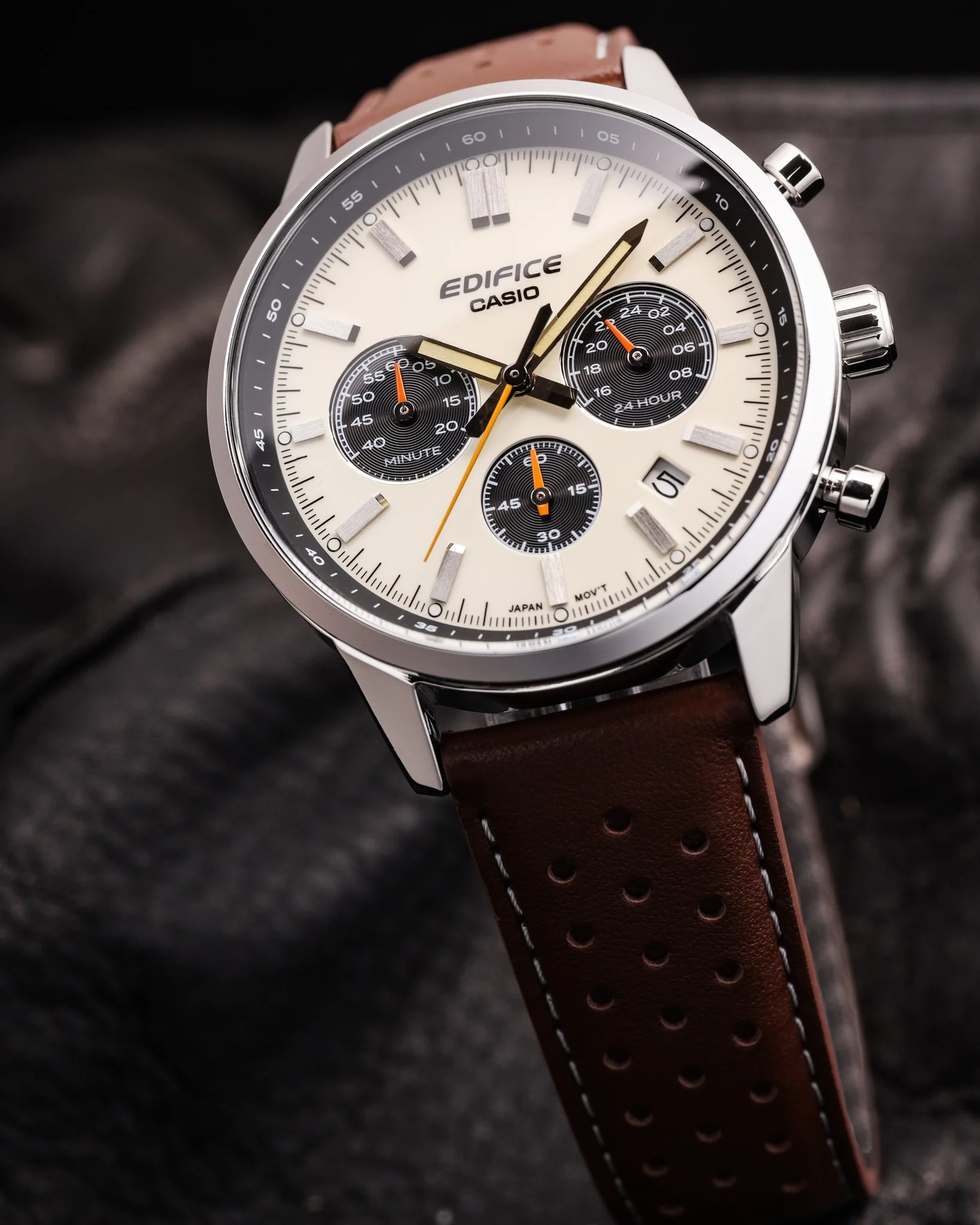 CASIO EDIFICE EFR-575L-7ADF STANDARD CHRONOGRAPH MEN WATCH - Image 2