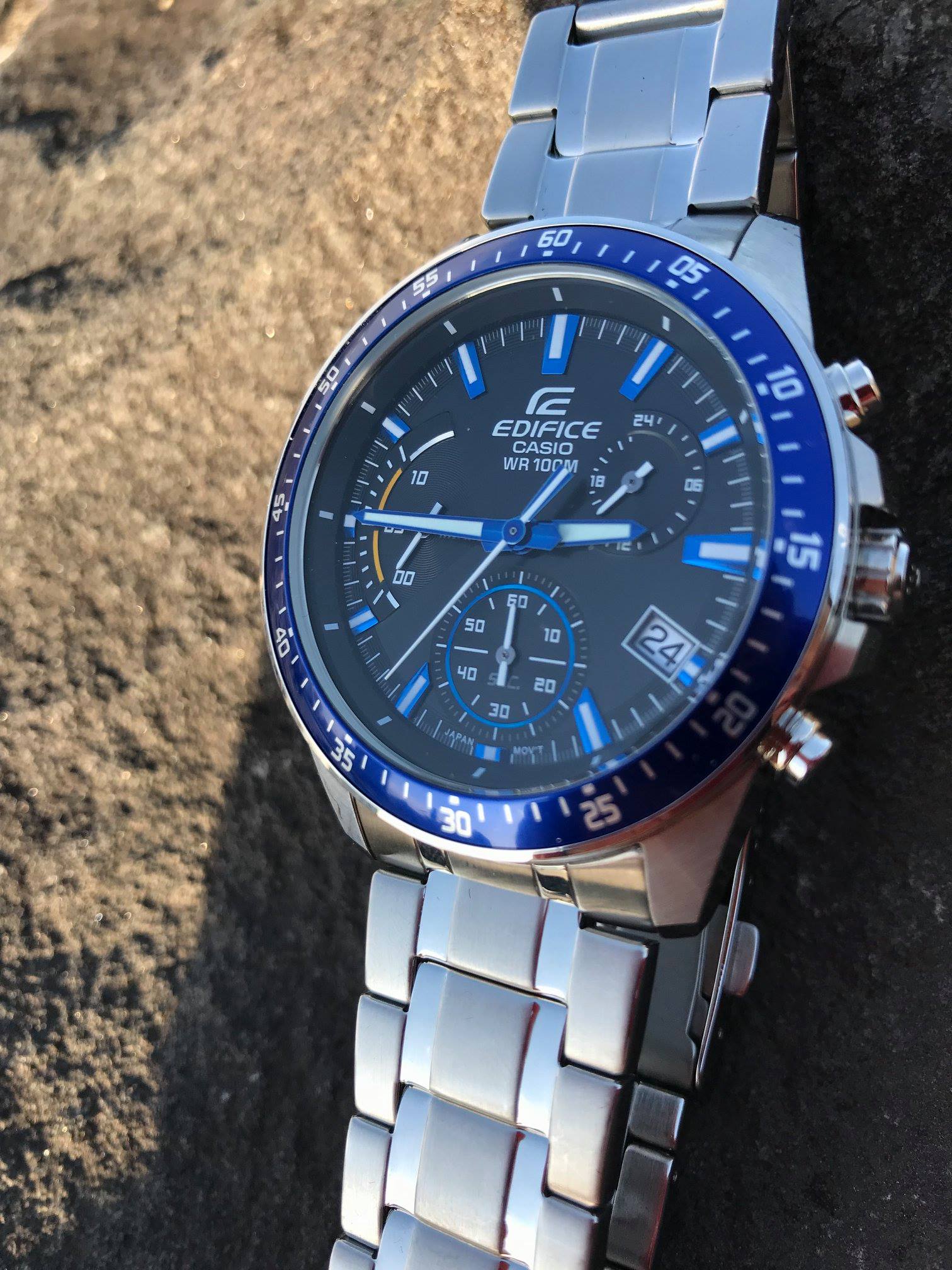 CASIO EDIFICE EFV-540D-1A2VUDF STANDARD CHRONOGRAPH MEN WATCH - Image 2