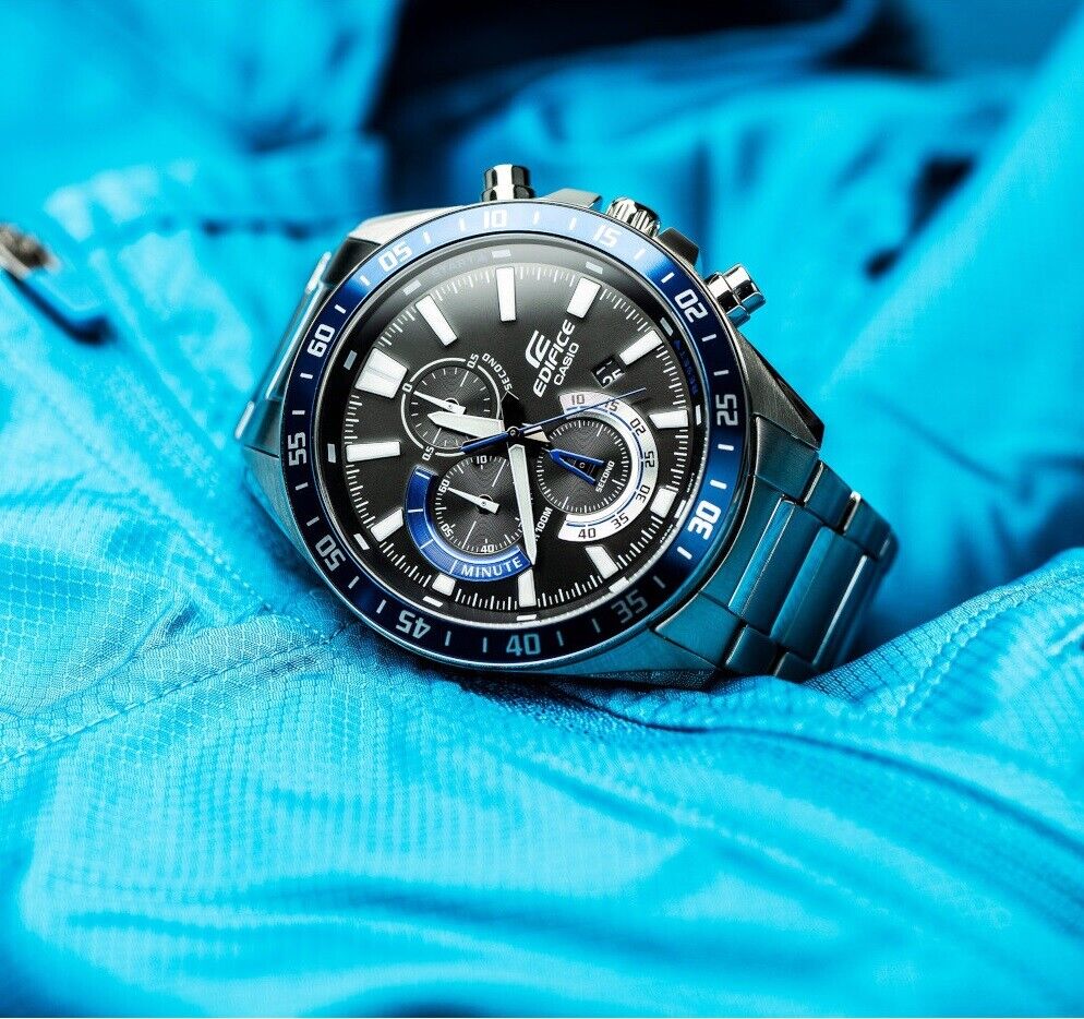 CASIO EDIFICE EFV-620D-1A2VUDF STANDARD CHRONOGRAPH MEN WATCH - Image 3