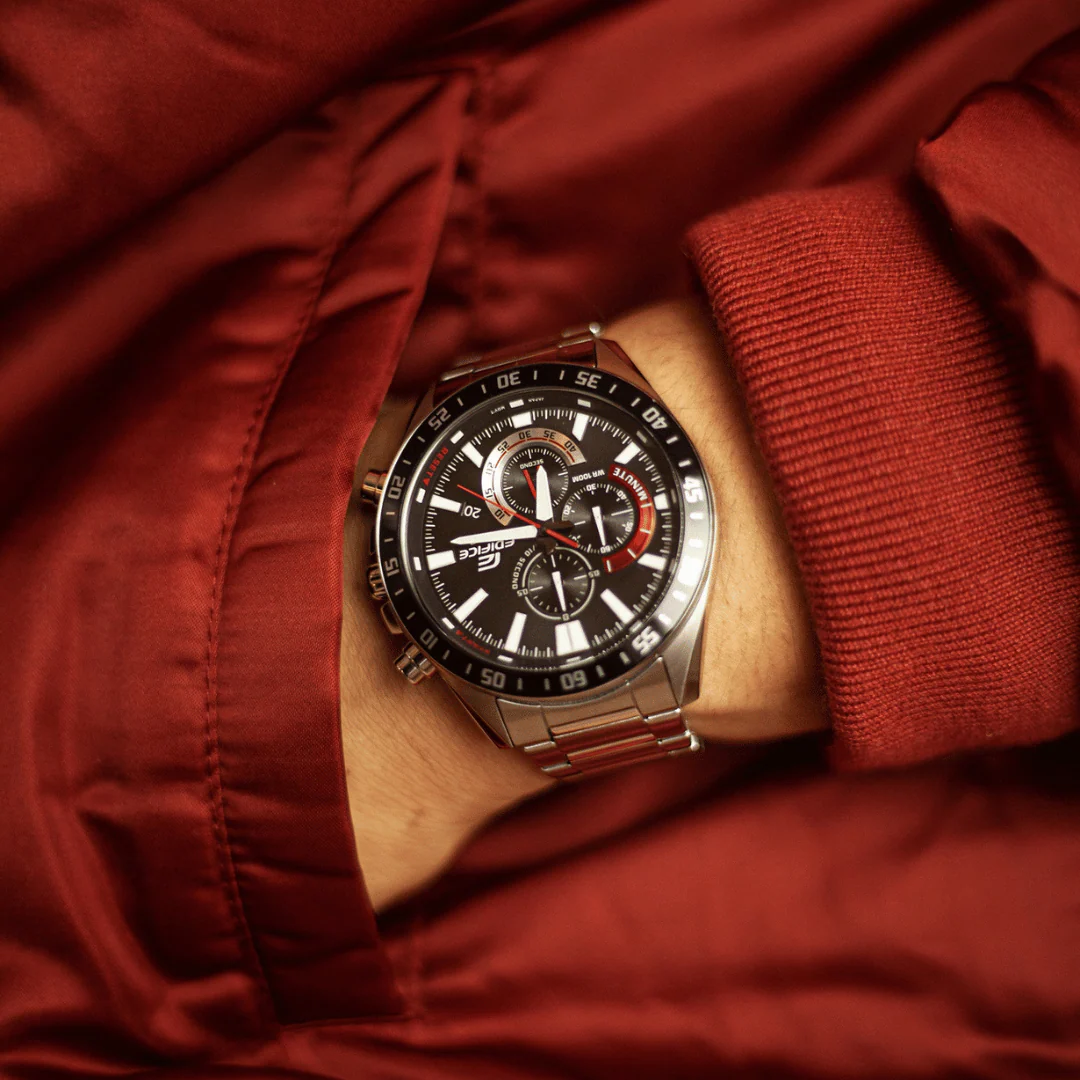 CASIO EDIFICE EFV-620D-1A4VUDF STANDARD CHRONOGRAPH MEN WATCH - Image 3
