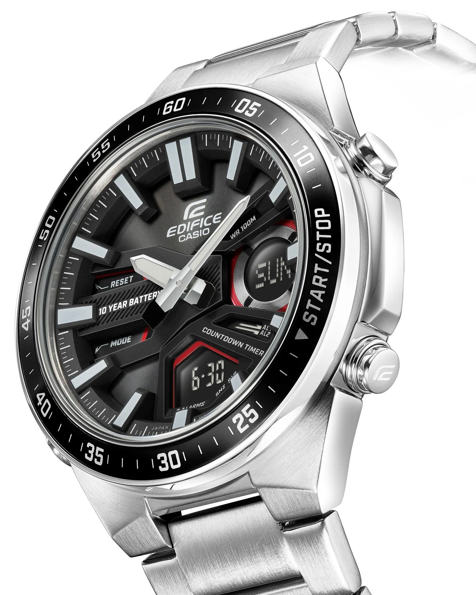 CASIO EDIFICE EFV-C110D-1A4VDF ANALOG DIGITAL MEN WATCH - Image 2