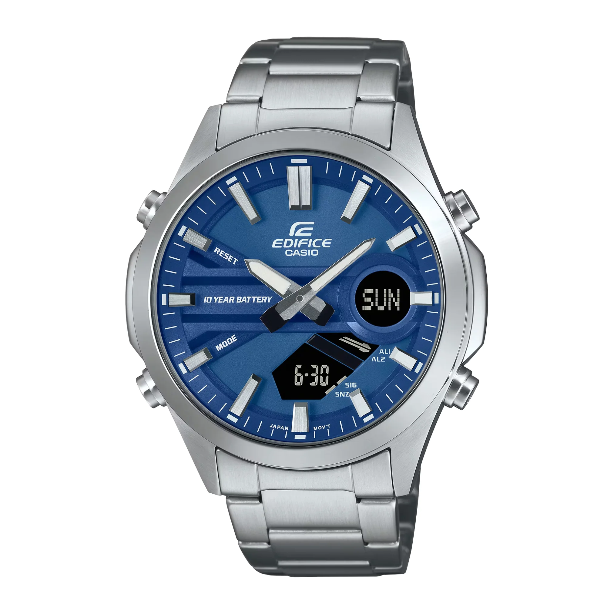 CASIO EDIFICE EFV-C120D-2ADF ANALOG DIGITAL MEN WATCH