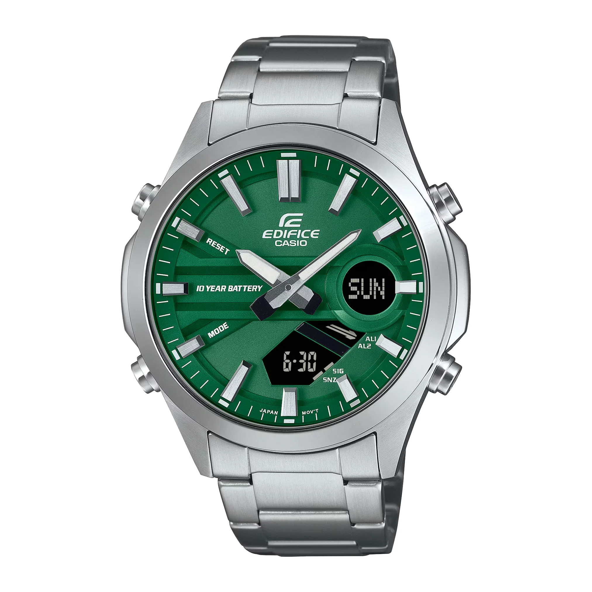 CASIO EDIFICE EFV-C120D-3ADF ANALOG DIGITAL MEN WATCH