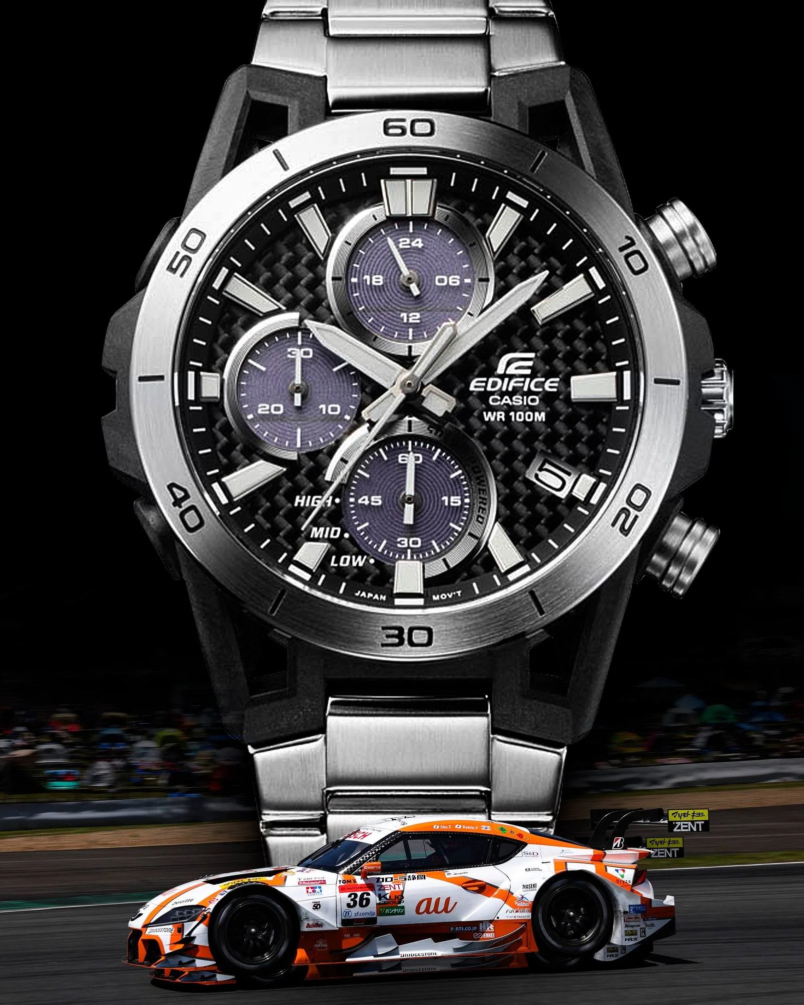 CASIO EDIFICE EQS-960D-1AVUDF SOSPENSIONE MEN WATCH - Image 6