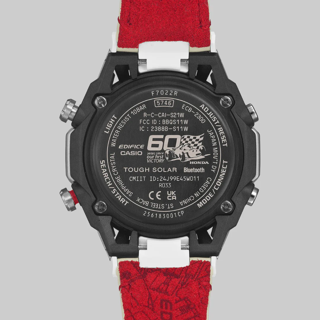 CASIO EDIFICE X HONDA SPECIAL EDITION ECB-2300HR-1ADR SOSPENSIONE MEN WATCH - Image 13