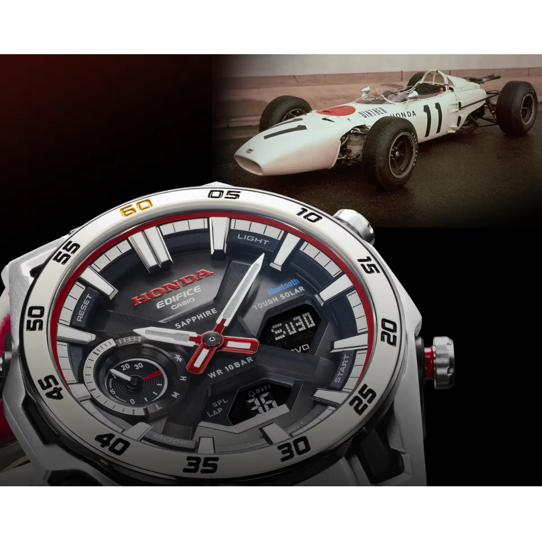 CASIO EDIFICE X HONDA SPECIAL EDITION ECB-2300HR-1ADR SOSPENSIONE MEN WATCH - Image 3