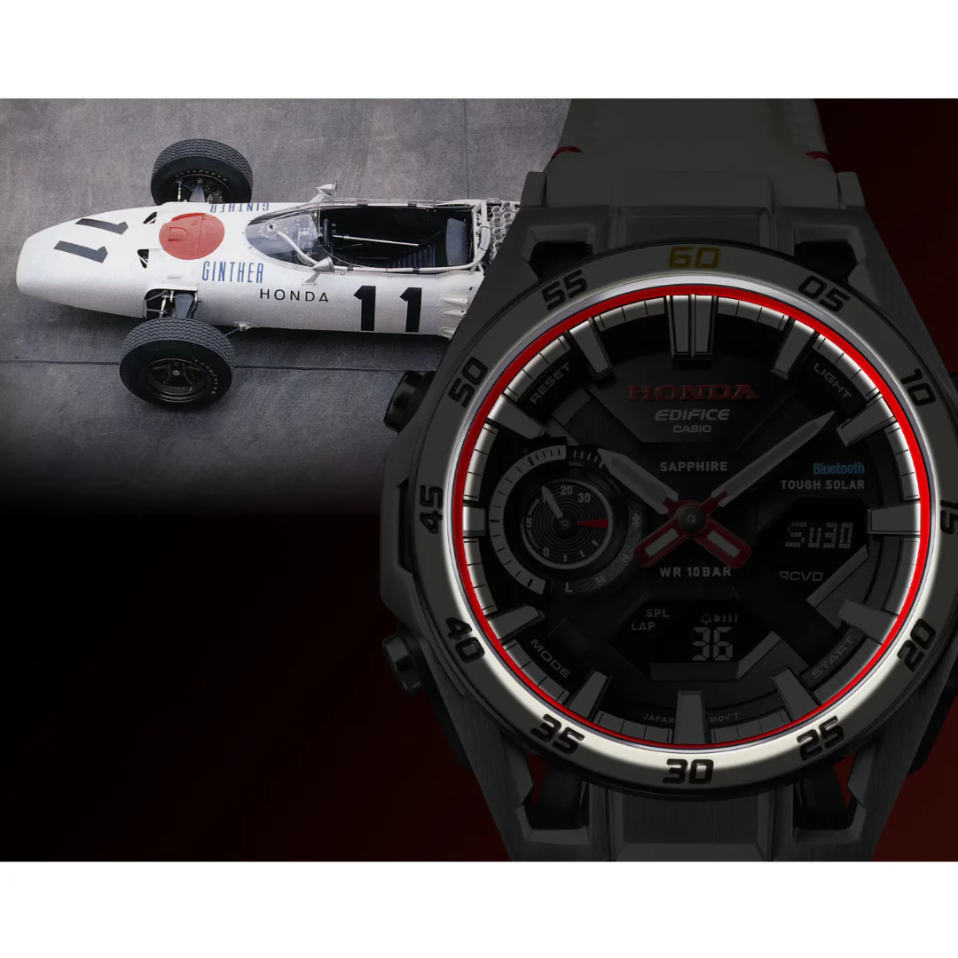 CASIO EDIFICE X HONDA SPECIAL EDITION ECB-2300HR-1ADR SOSPENSIONE MEN WATCH - Image 4