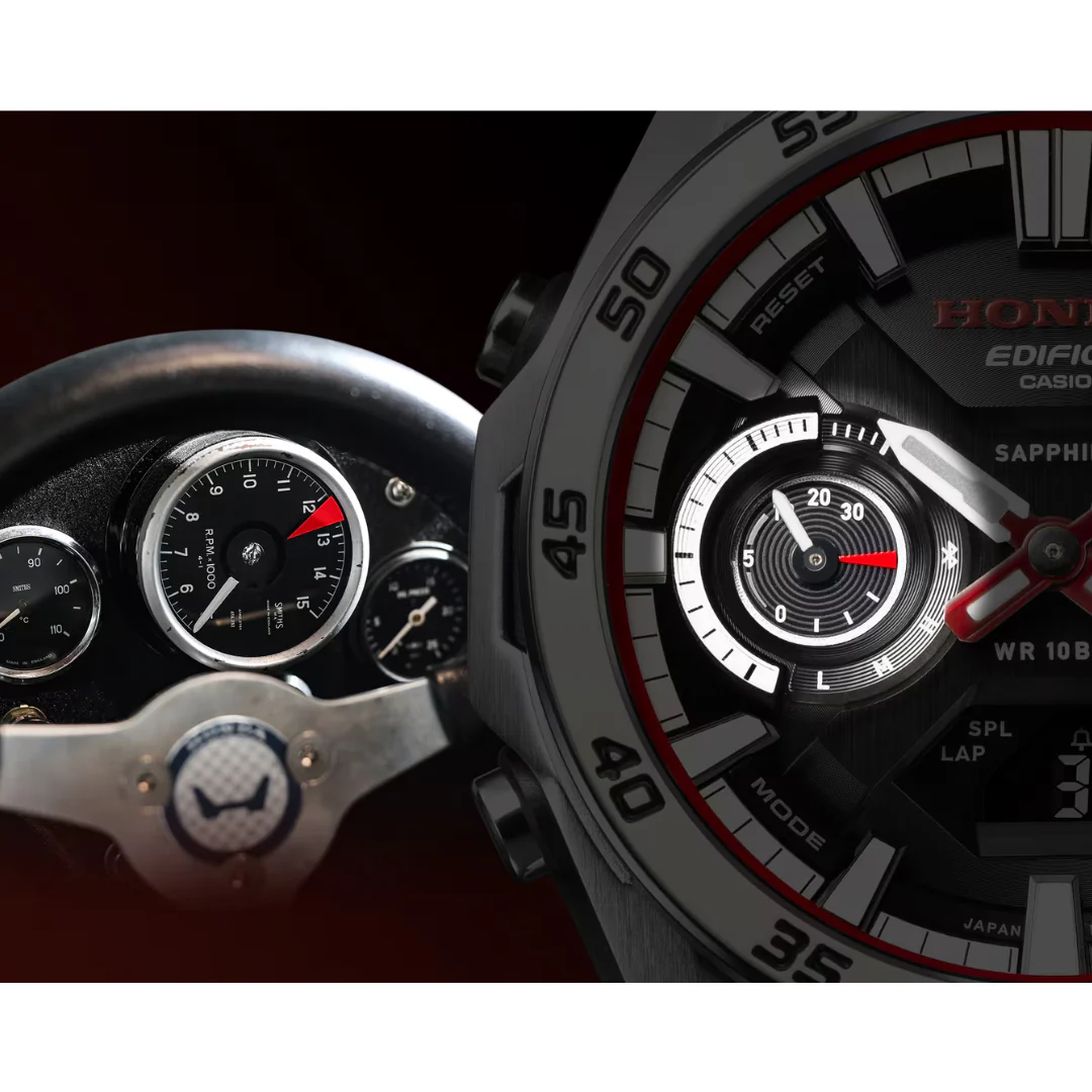CASIO EDIFICE X HONDA SPECIAL EDITION ECB-2300HR-1ADR SOSPENSIONE MEN WATCH - Image 5
